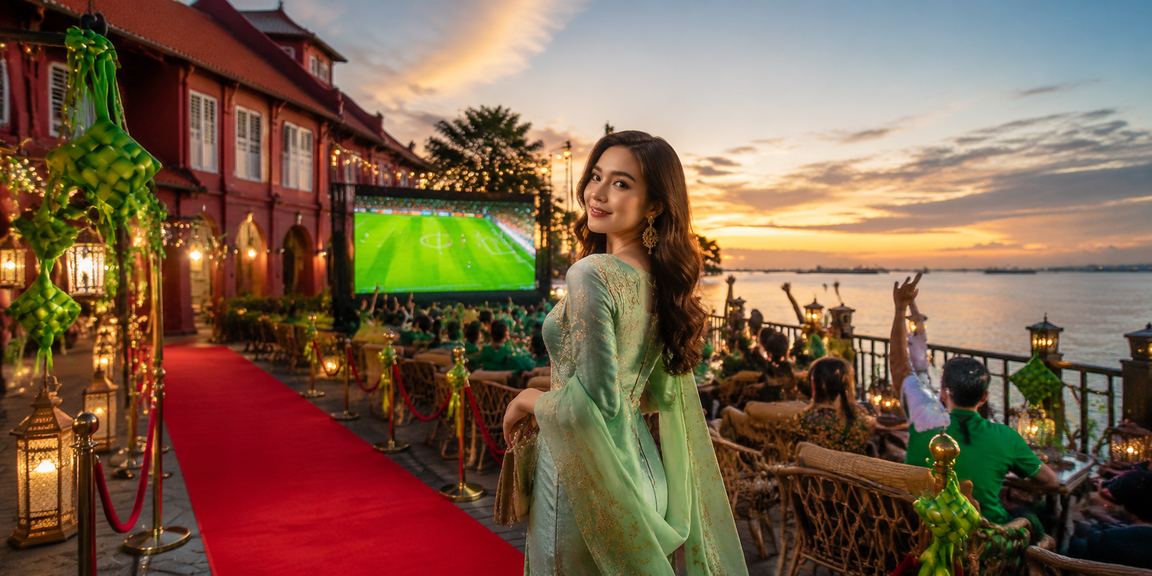 Pertaruhan bola sepak sempena Hari Raya di Melaka